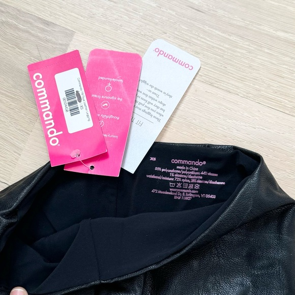 NWT Commando 7/8 Faux Leather Leggings - XS - Picture 6 of 7